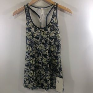 Lululemon Multi Color Floral Racerback Tank Top NWT